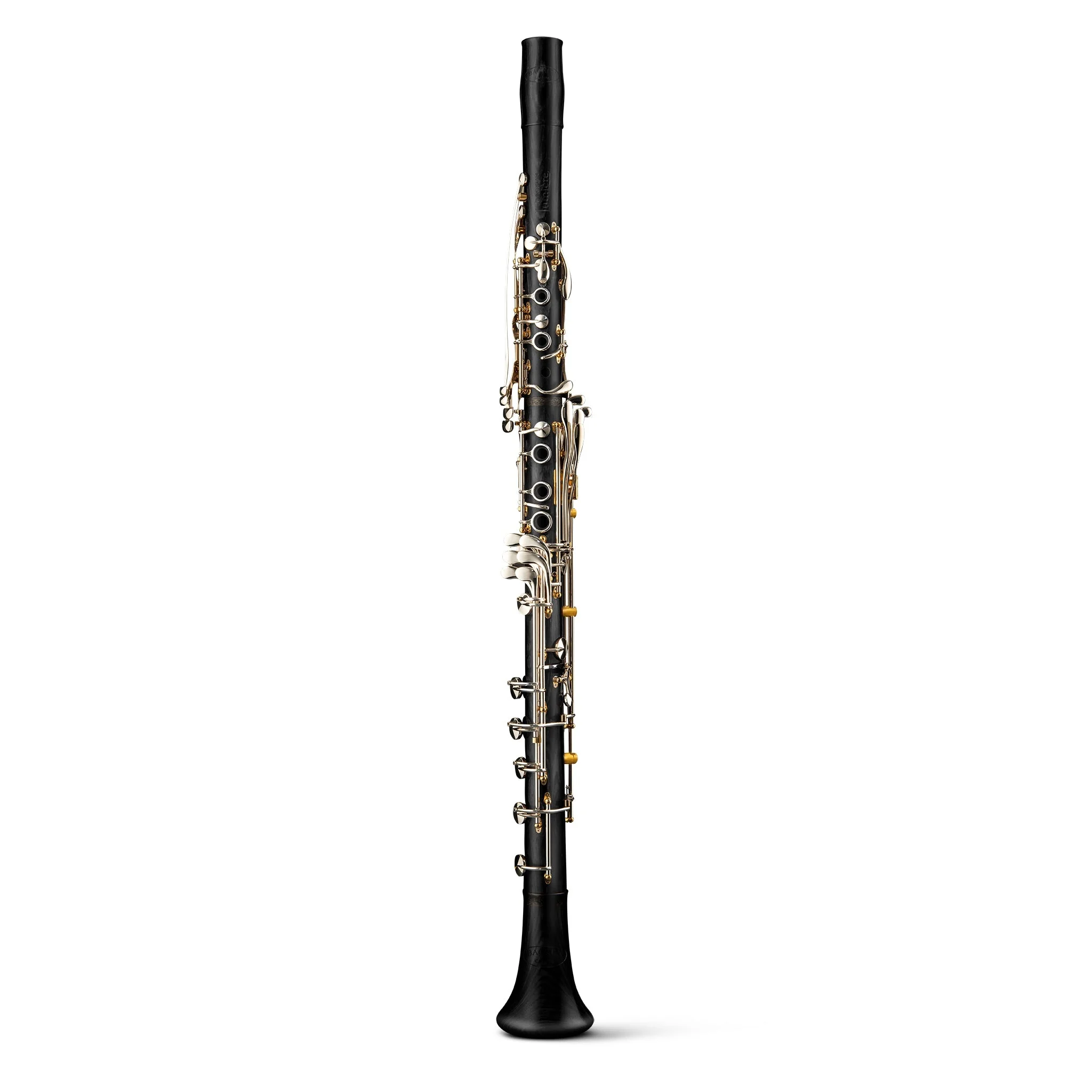 Lumière Basset A Clarinet - Grenadilla/gold Posts With Silver Keys