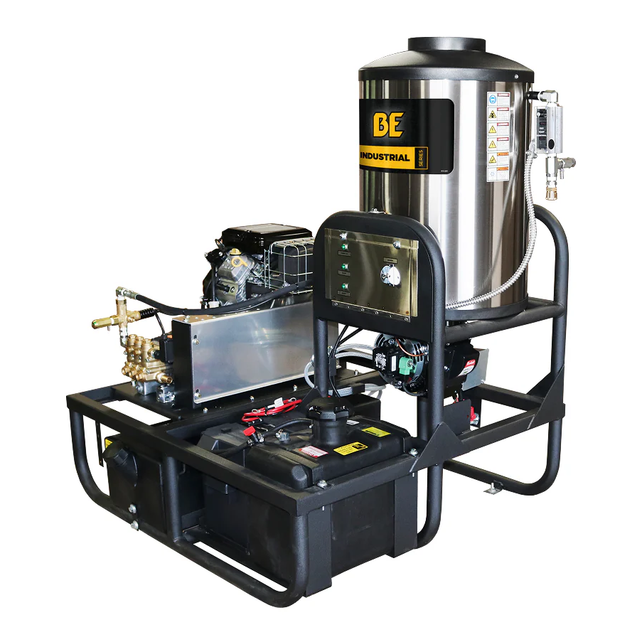 3,500 Psi 5.2 Gpm Hot Water Skid Pressure Washer With General Triplex Pump - Z5535gpbdh