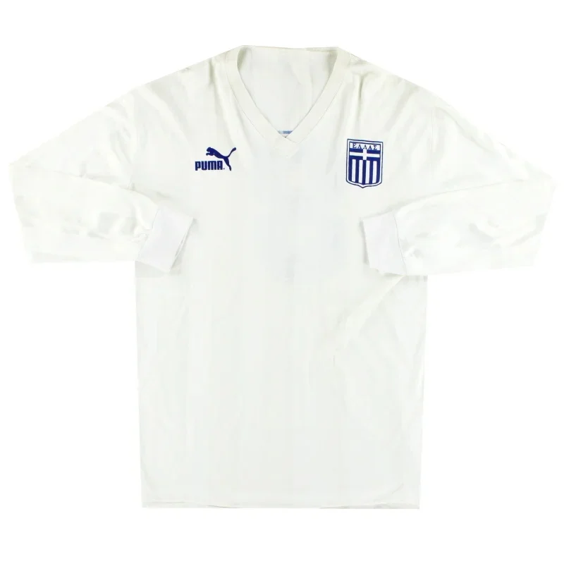 1987 Greece Match Issue Away Shirt L/s #8 Xl