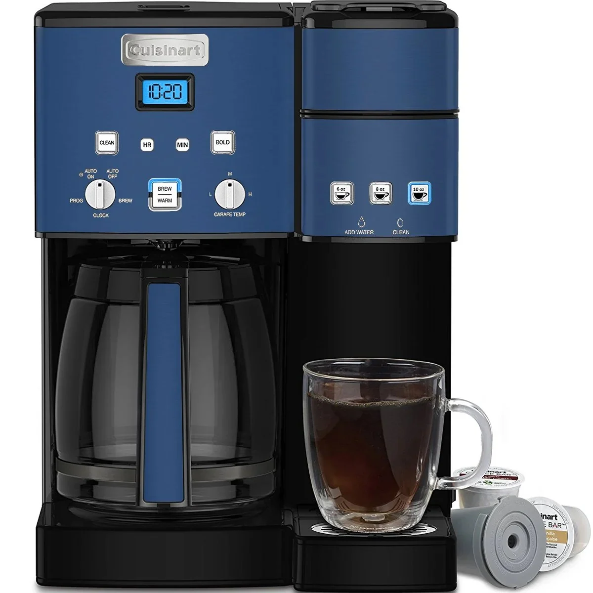 Cuisinart Coffee Center 12 Cup Coffee Maker And Single-serve Brewer Navy Ss-15nv
