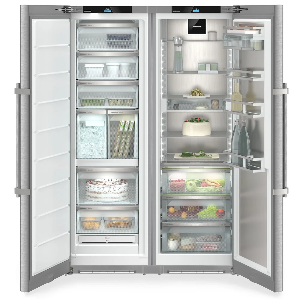 Liebherr Xrfst5295 Freestanding Side By Side Fridge Freezer