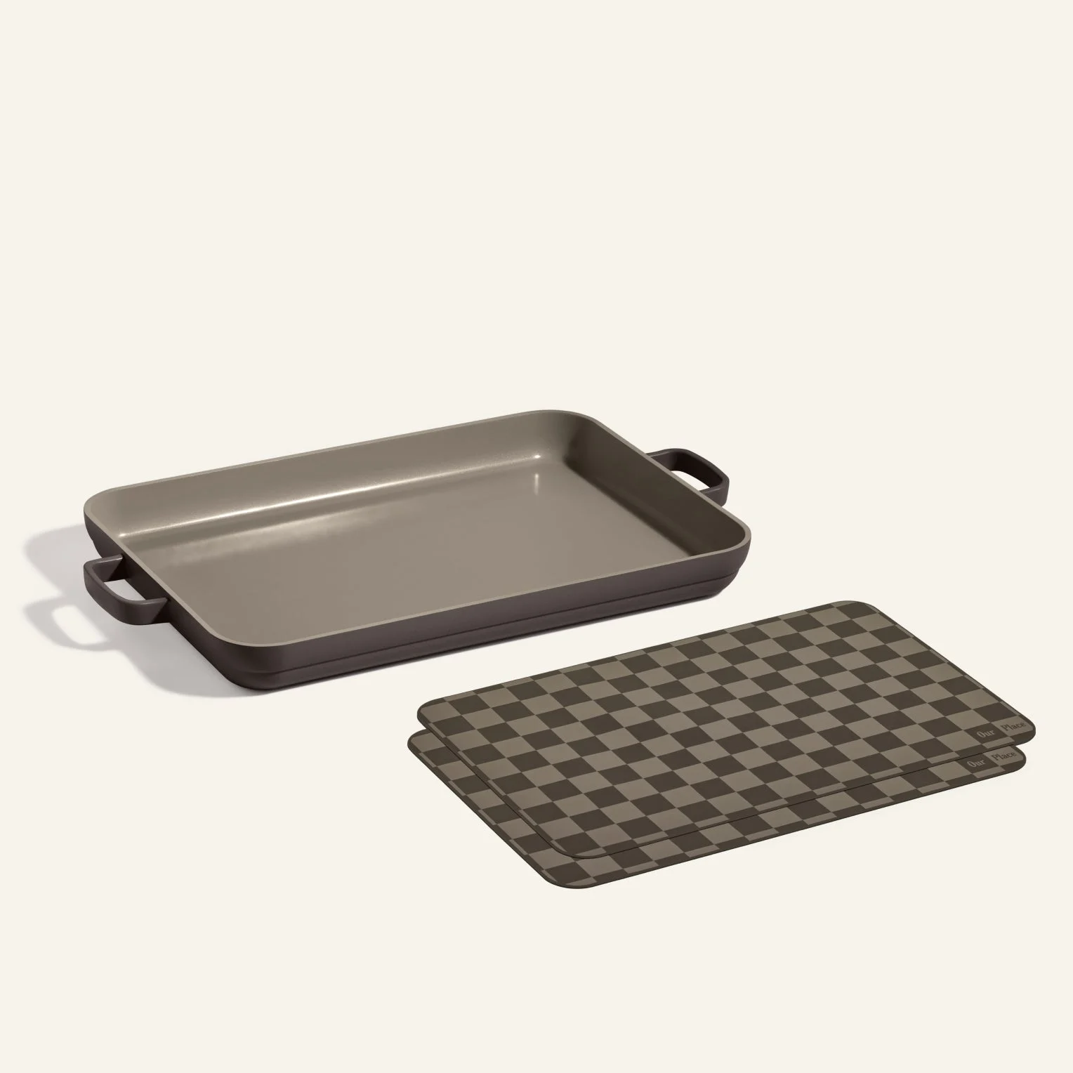 Griddle Pan + Oven Mats - Char