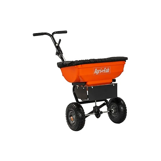 Agri-fab 85 Lb. Capacity 14,000 Sq. Ft. Ice Melt Push Spreader