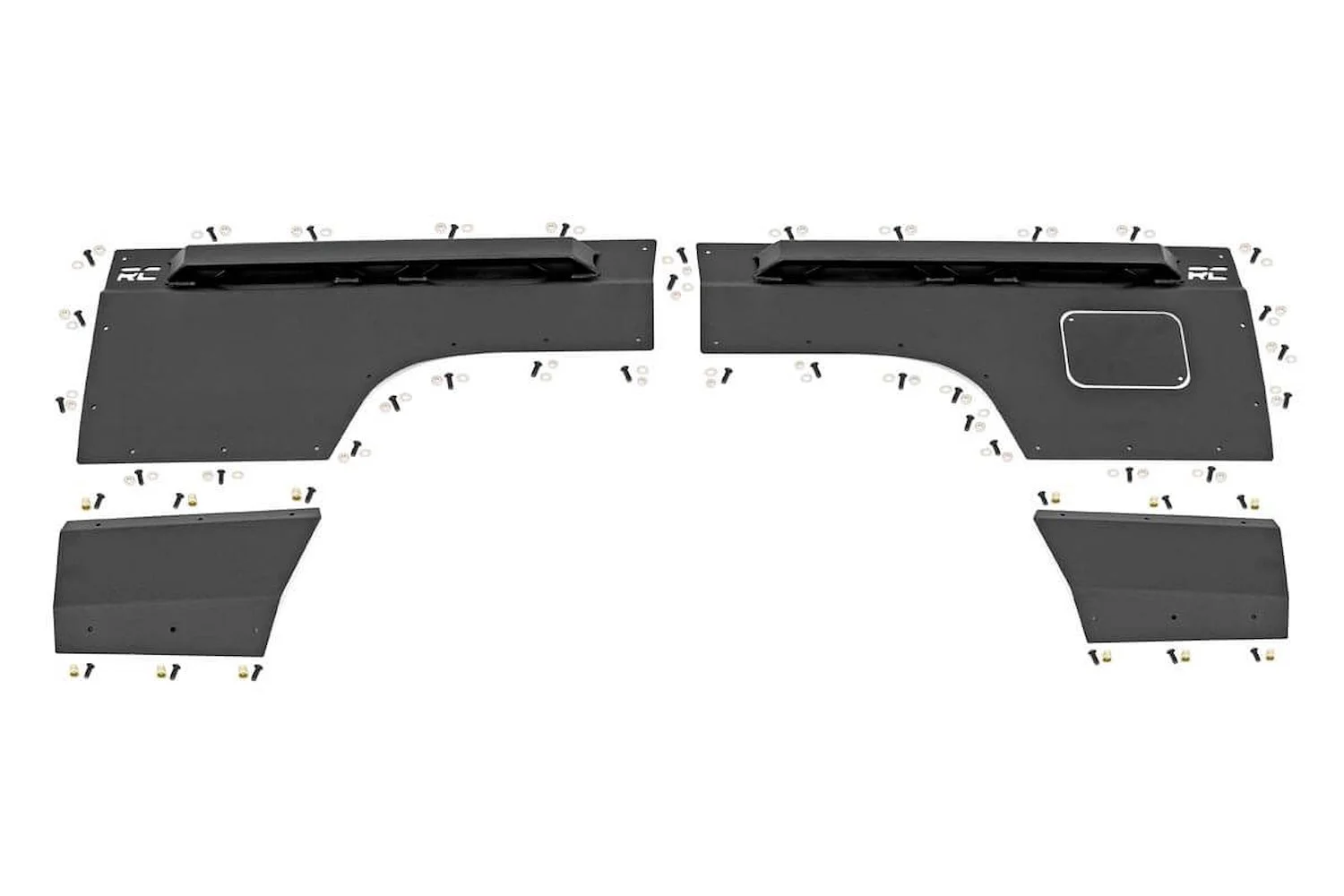 Rough Country 10578: Jeep Rear Upper And Lower Quarter Panel Armor | 84-1996 Cherokee Xj