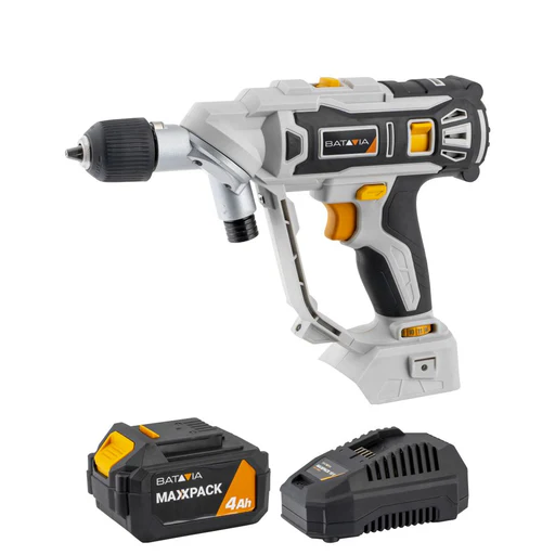 18v Twin Drill Cordless Drill Driver - 4.0ah/fast Charger