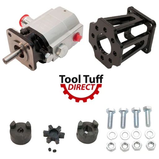 Log Splitter Build Kit 13 Gpm Pump, Coupler, Mount, Bolts