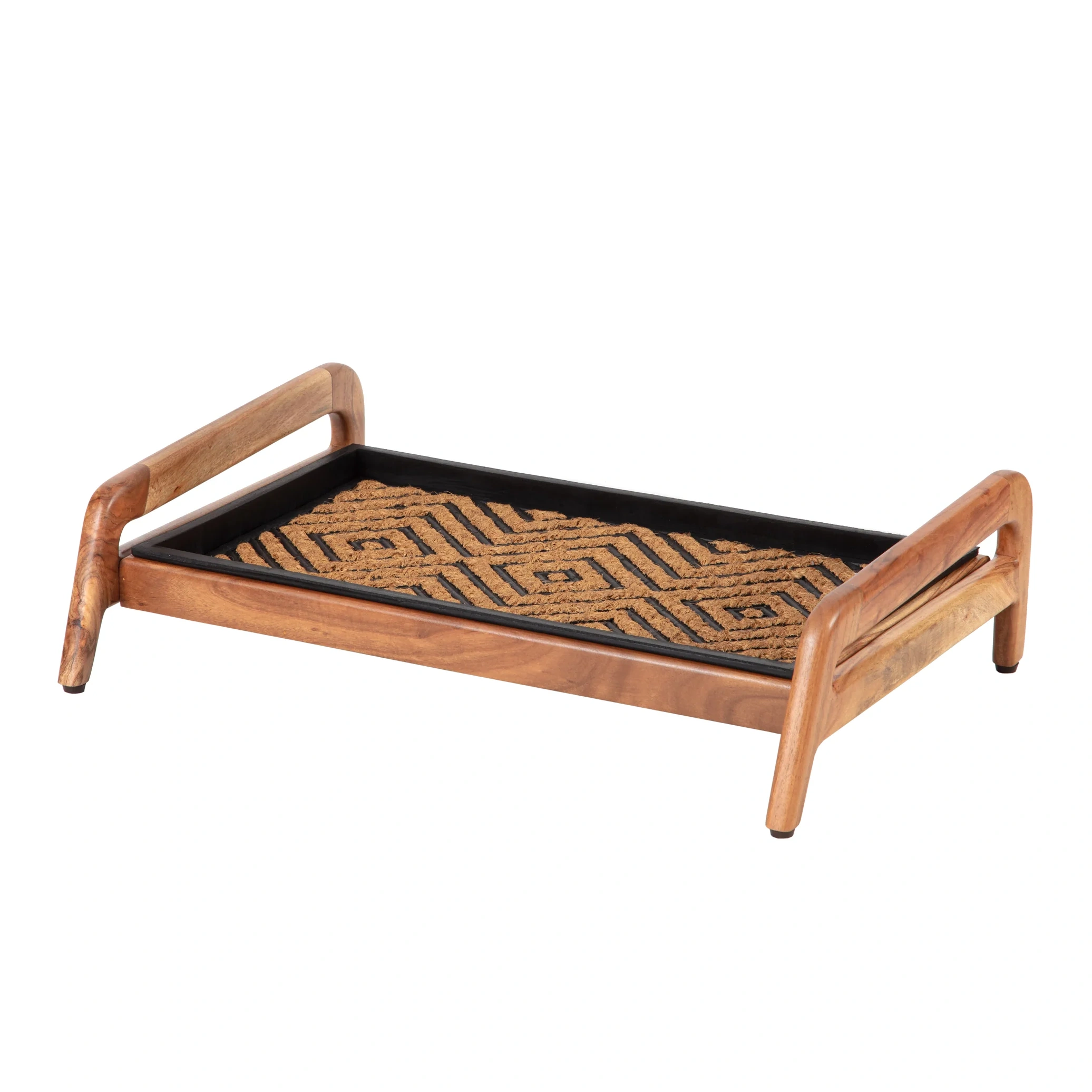 Wooden Boot Tray (single Tier) Galapagos