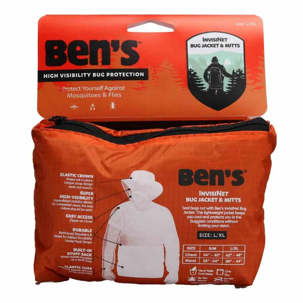 Ben's Invisinet Bug Jacket & Mitts