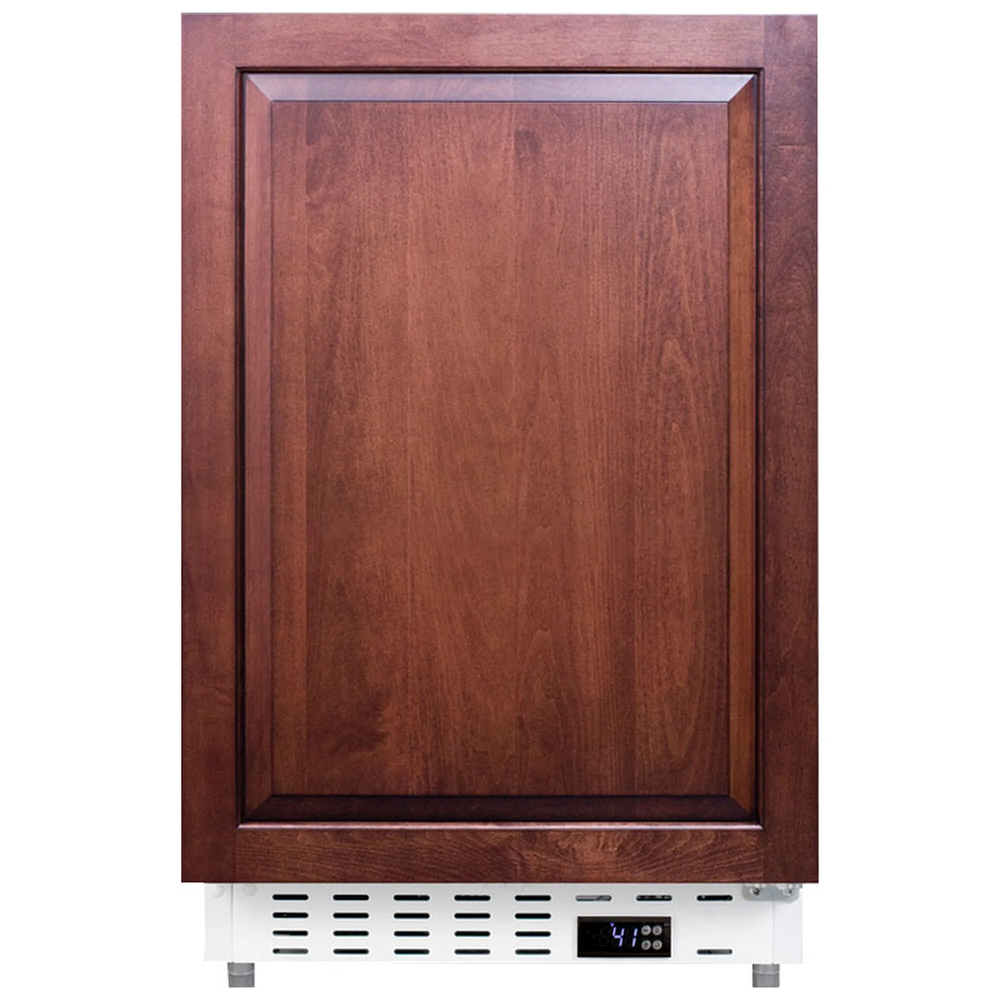 21 In. 3.5 Cu. Ft. Undercounter Refrigerator - Custom Panel Ready With White Cabinet