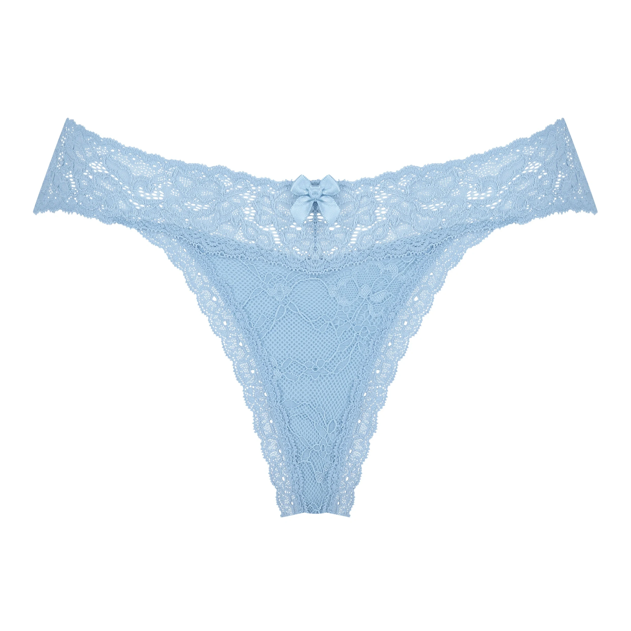 Extra Tief Sitzender String Madison Blau