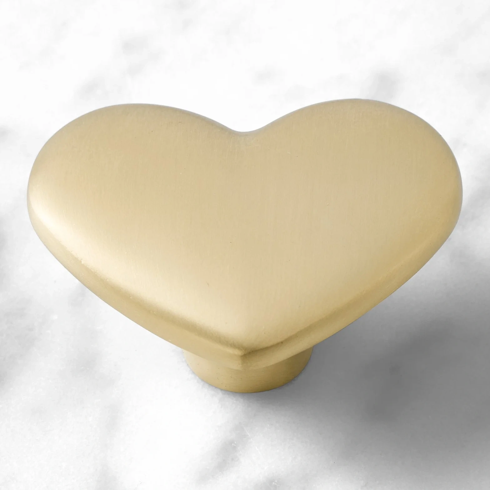Staub Figural Heart Knob Gold | Williams Sonoma