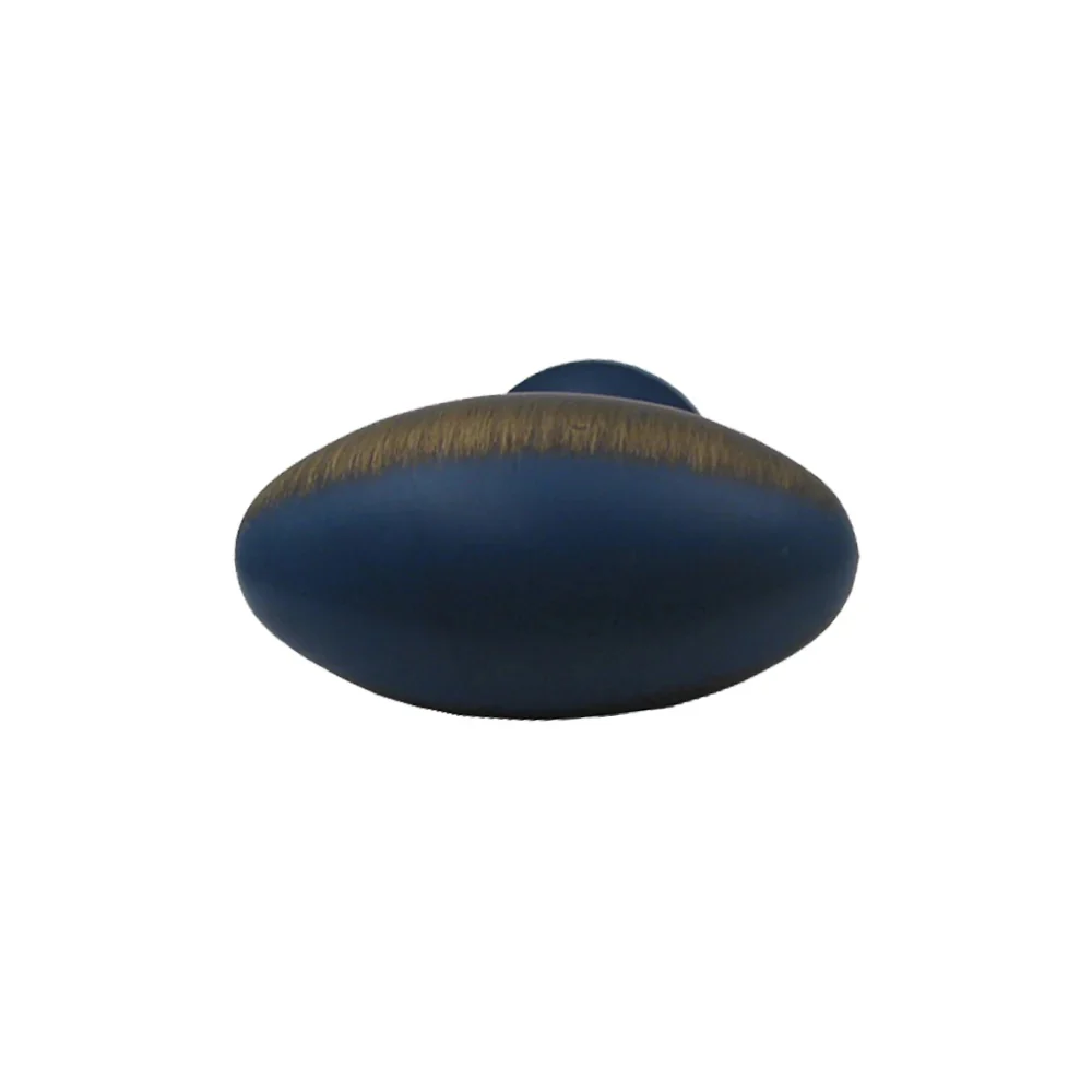 Oblong-shaped Knob Made Of Solid Brass