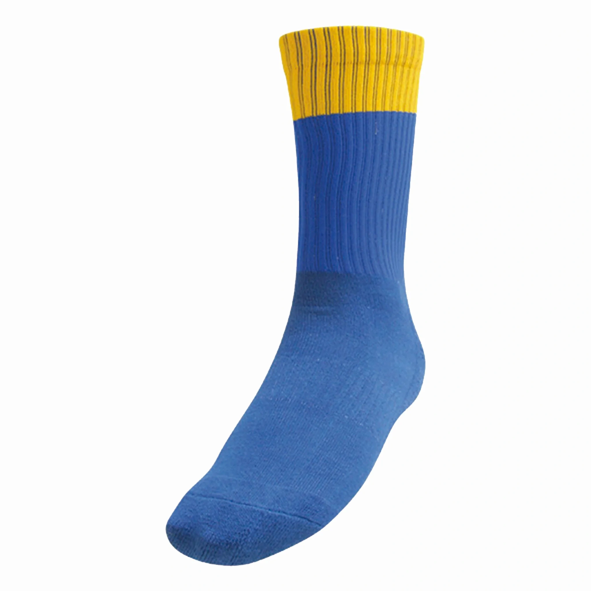 Burley Sekem Kids West Coast Eagles Football Socks Blue/yellow Us 13-3