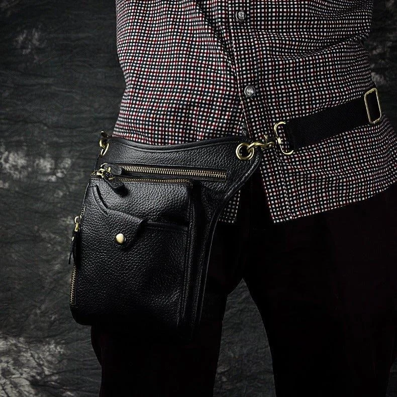 Woosir 8" Drop Leg Pouch - Black