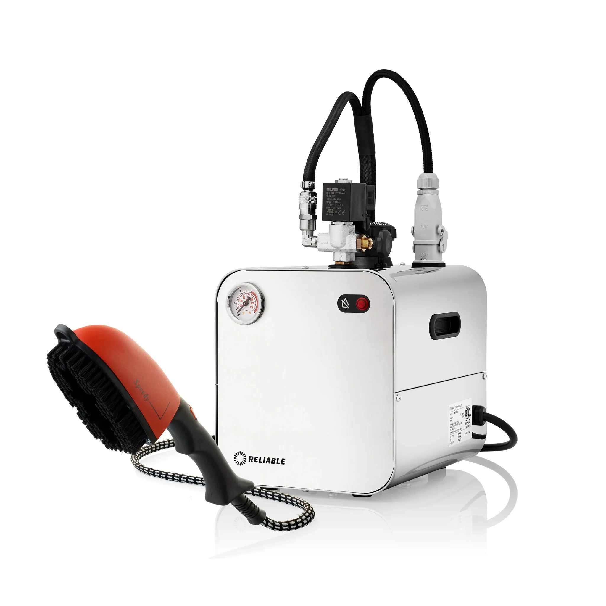 2.2l Professional Steam Boiler With Brush