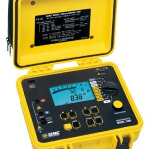 Aemc 1060 Digital Megohmmeter With Analog Bargraph And Dataview Software, 1000v