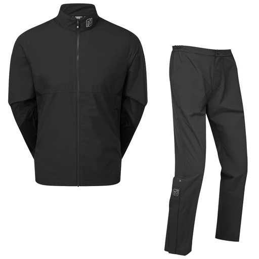Footjoy Hydrolite X Waterproof Suit - Black