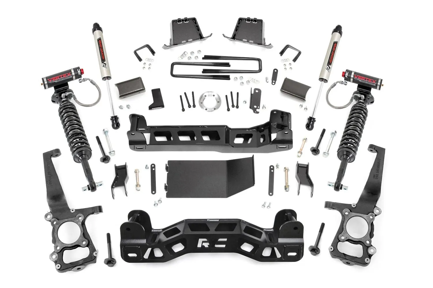 Rough Country 59857: 6in Ford Suspension Lift Kit Vertex And V2 | 2009-10 F-150 4wd