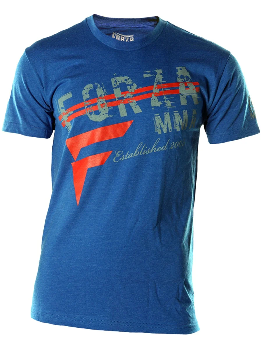 Forza Sports "new Heights" Mma T-shirt - Royal Blue