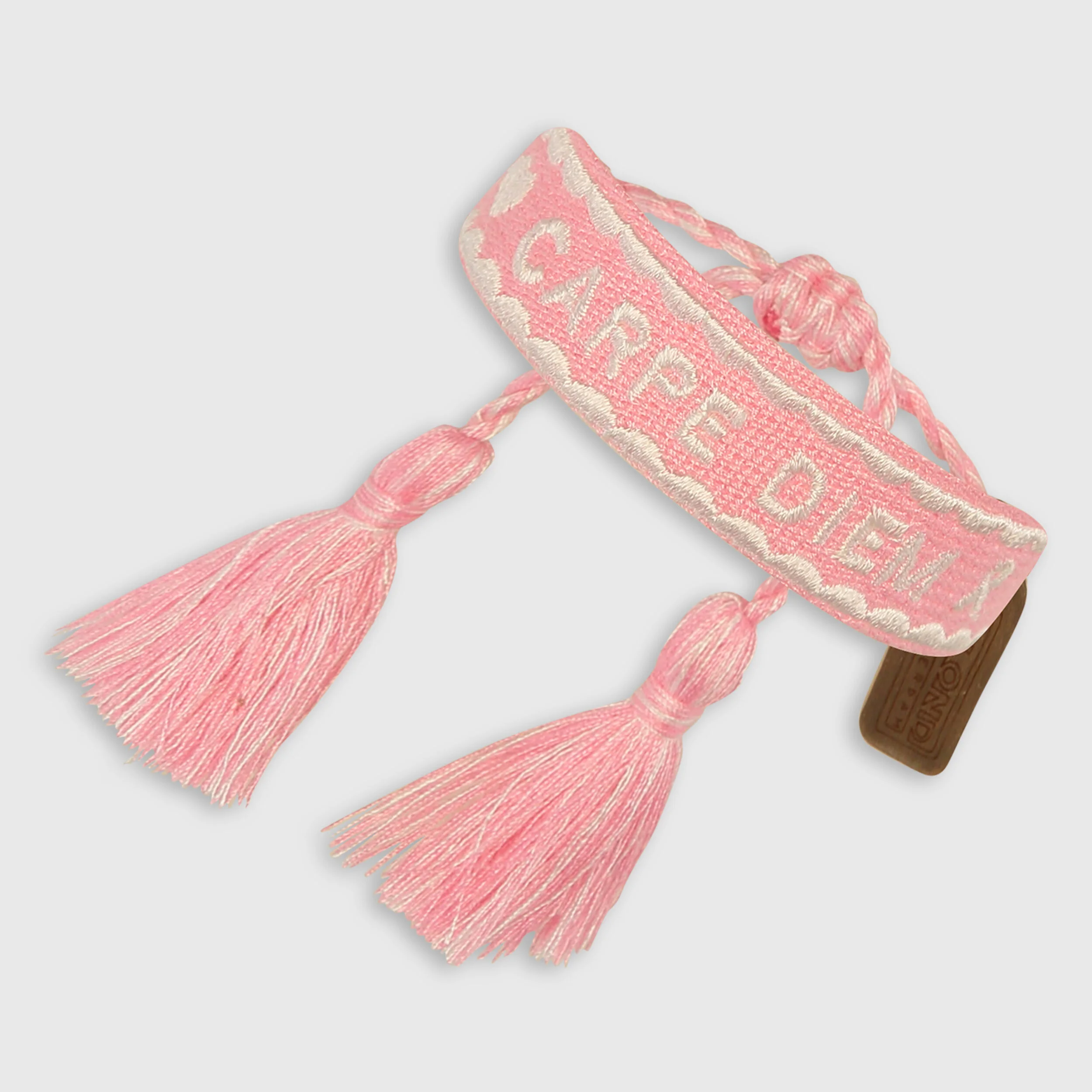 Pink Ribbon Armband - Roze