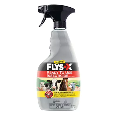 Flys-x Ready-to-use Insecticide For Livestock, 32 Oz