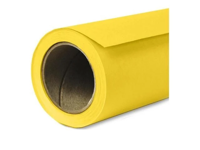 Seamless Background Paper 26" X 12 Yd Canary Yellow