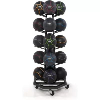 Power Systems Premium Med Ball Tree - Black (2 Box Item)