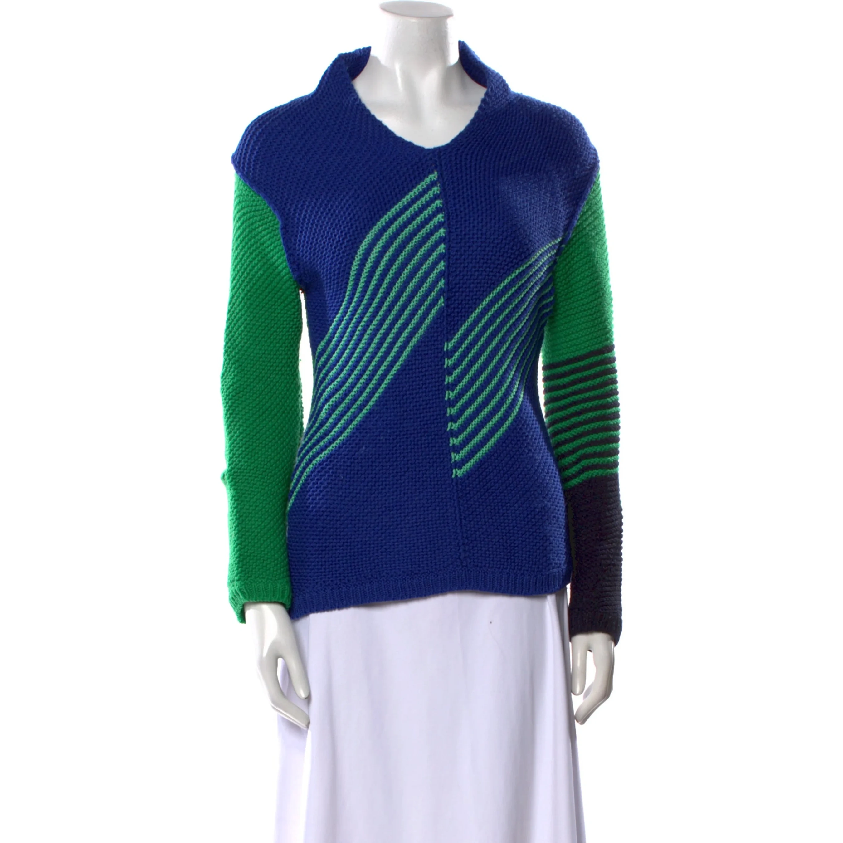 Victoria Beckham Wool Printed Sweater