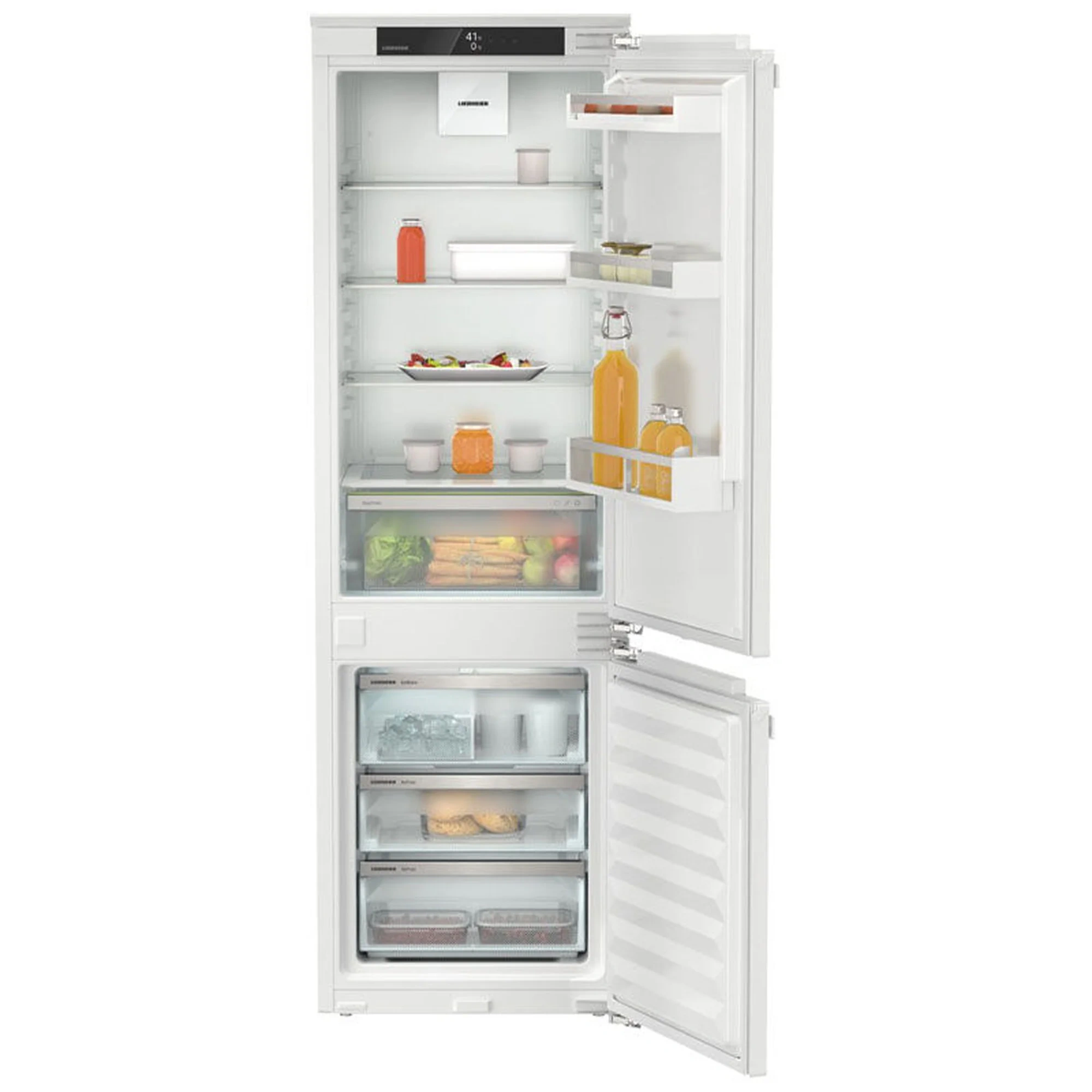 Liebherr Pure 22 In. 9 Cu. Ft. Built-in Counter Depth Bottom Freezer Refrigerator With Ice Maker - Custom Panel Ready