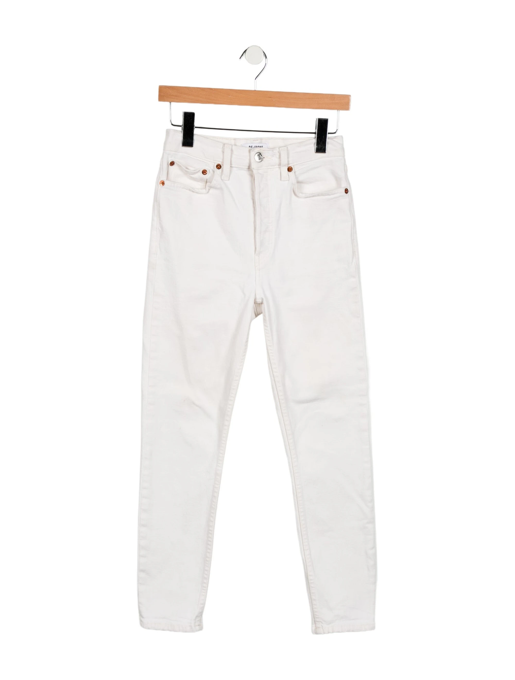 Re/done High-rise Skinny Leg Jeans