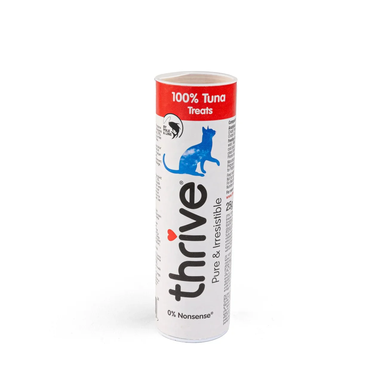 100% Tuna Fillet Cat Treats 25g Tube