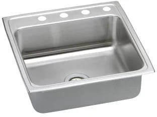 Elkay Pacemaker Collection Psr2222mr2 22 Inch Top Mount Single Bowl Stainless Steel Sink