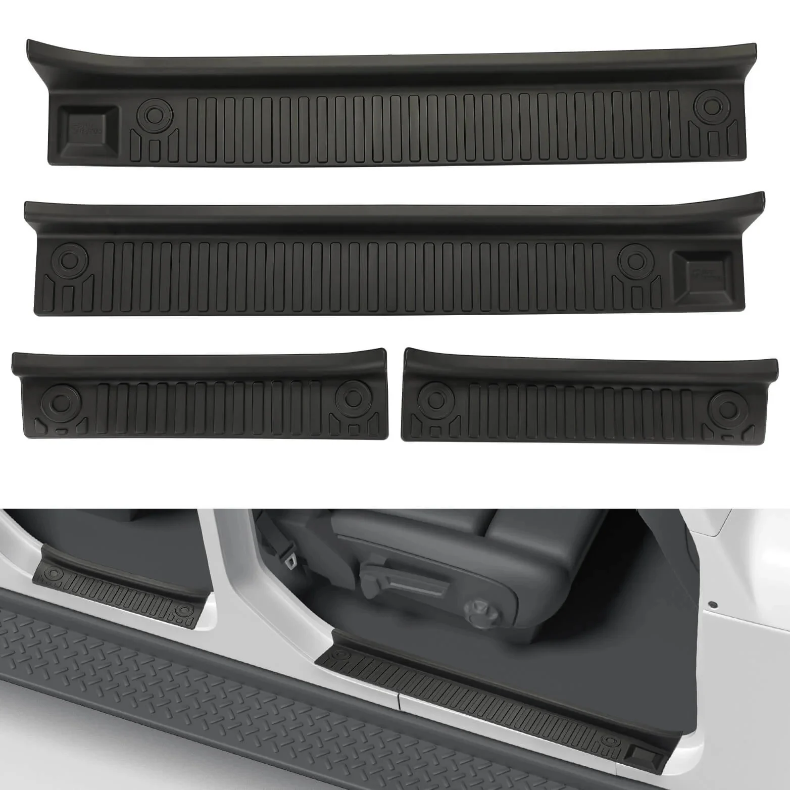 Gladiator Door Sill Guards Compatible With Gladiator Jt 2020-2025