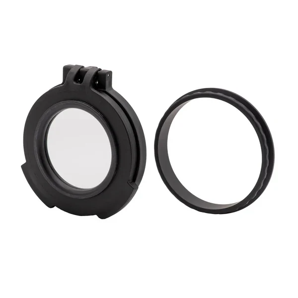 Tenebræx Clear See-through Scope Cover With Adapter Ring For The Swarovski Z8i 2-16x50 P | Black | Objective | Vv0050-ccr