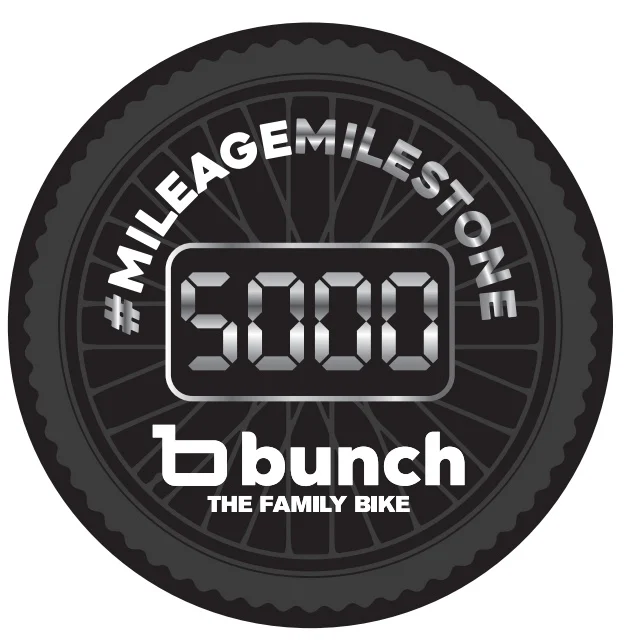 Challenge & Milestone Stickers - #mileagemilestone 5000