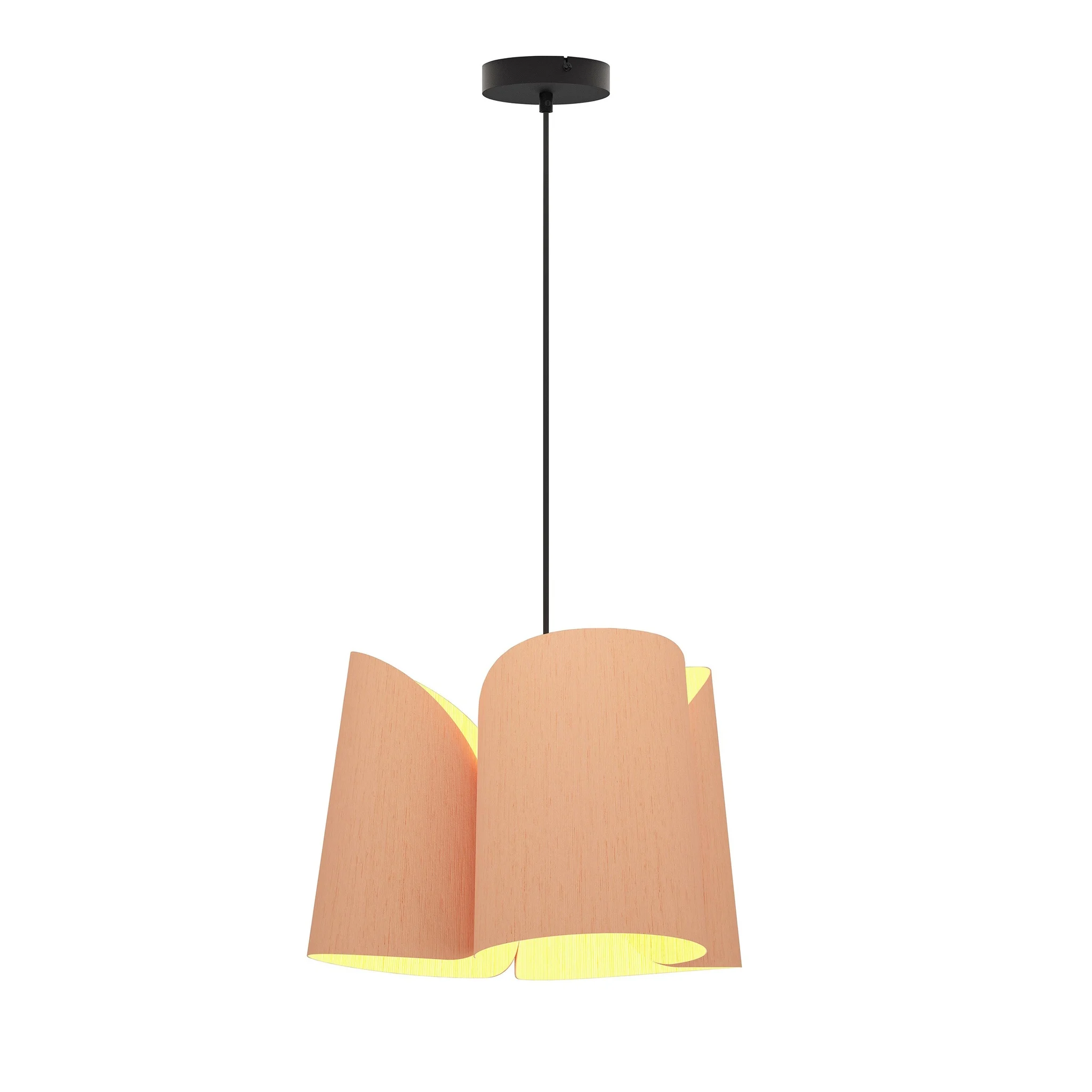 Julieta Pendant Light - Rose / Ash/small: 18.1 In Width