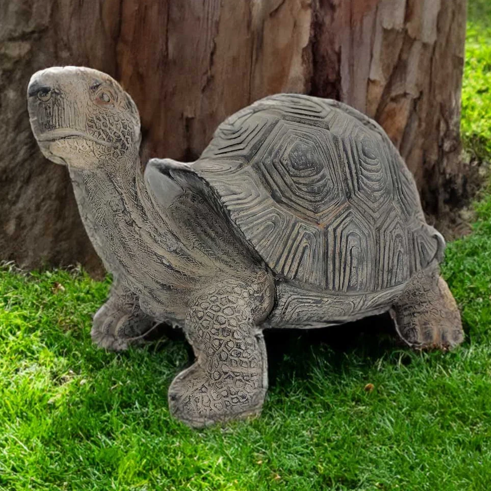 Galt International Outdoor Garden Tortoise Statue