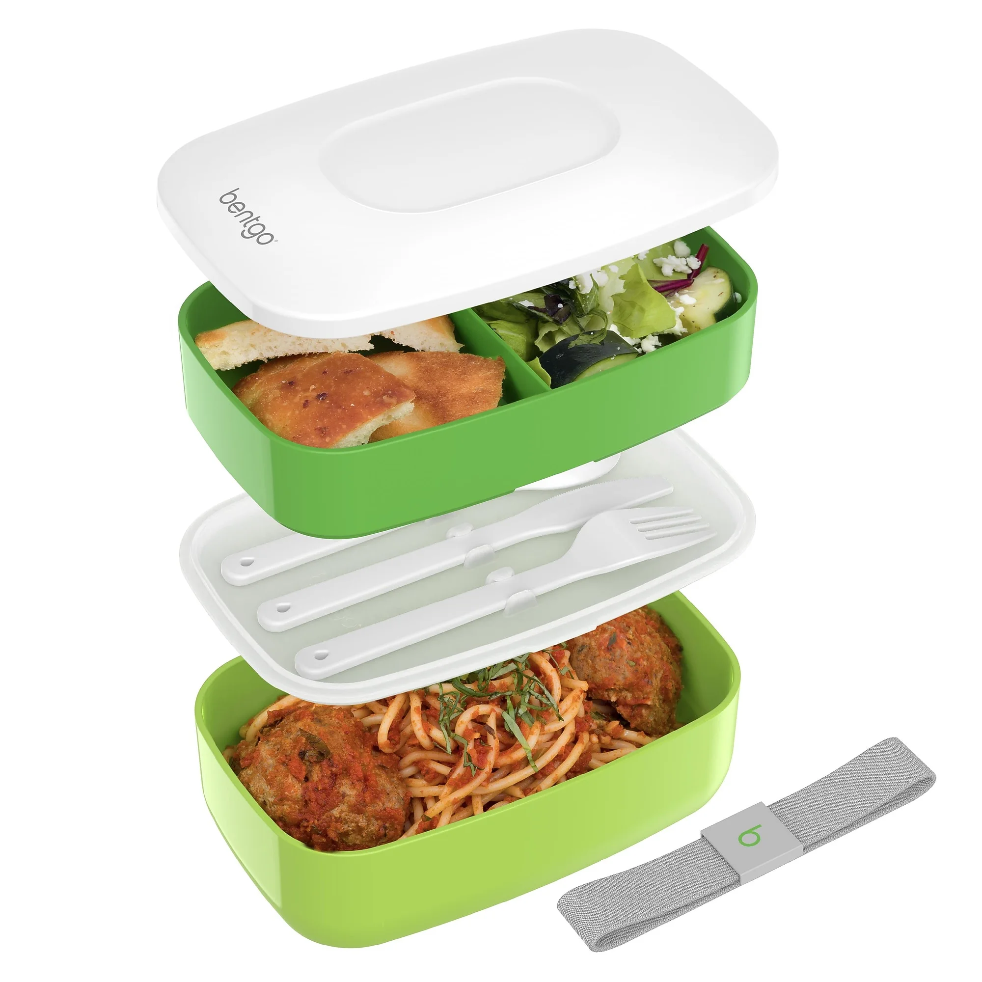 Bentgo Classic All-in-one Bento Box, Green