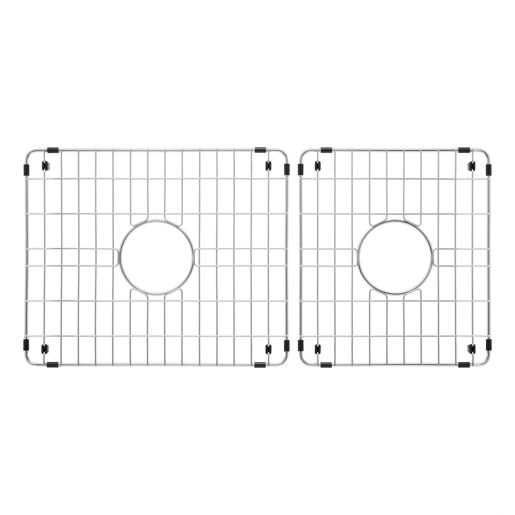 Sink Grid Set For 36" Rowena Double Bowl Fireclay Farmhouse Sink