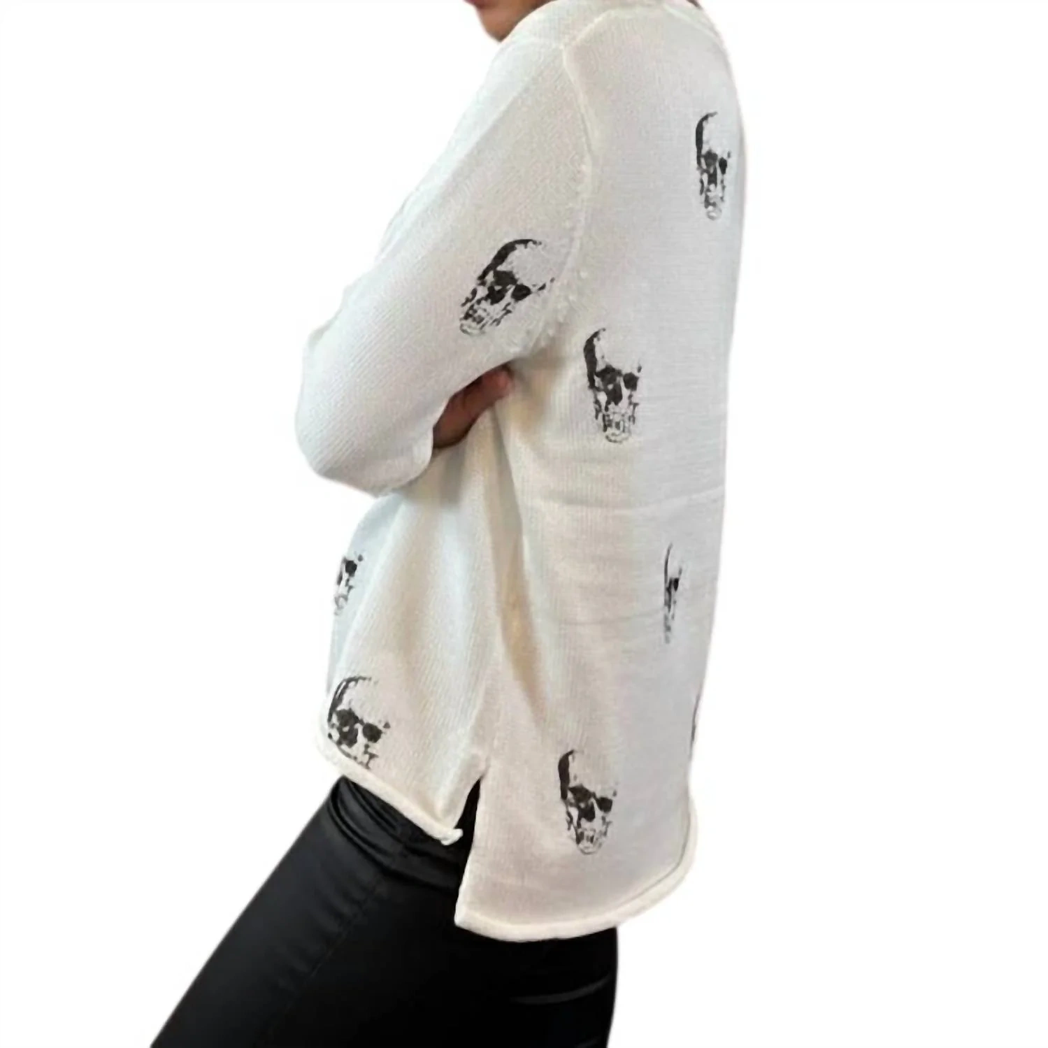 Miracle - Ahoy Skull Sweater - L