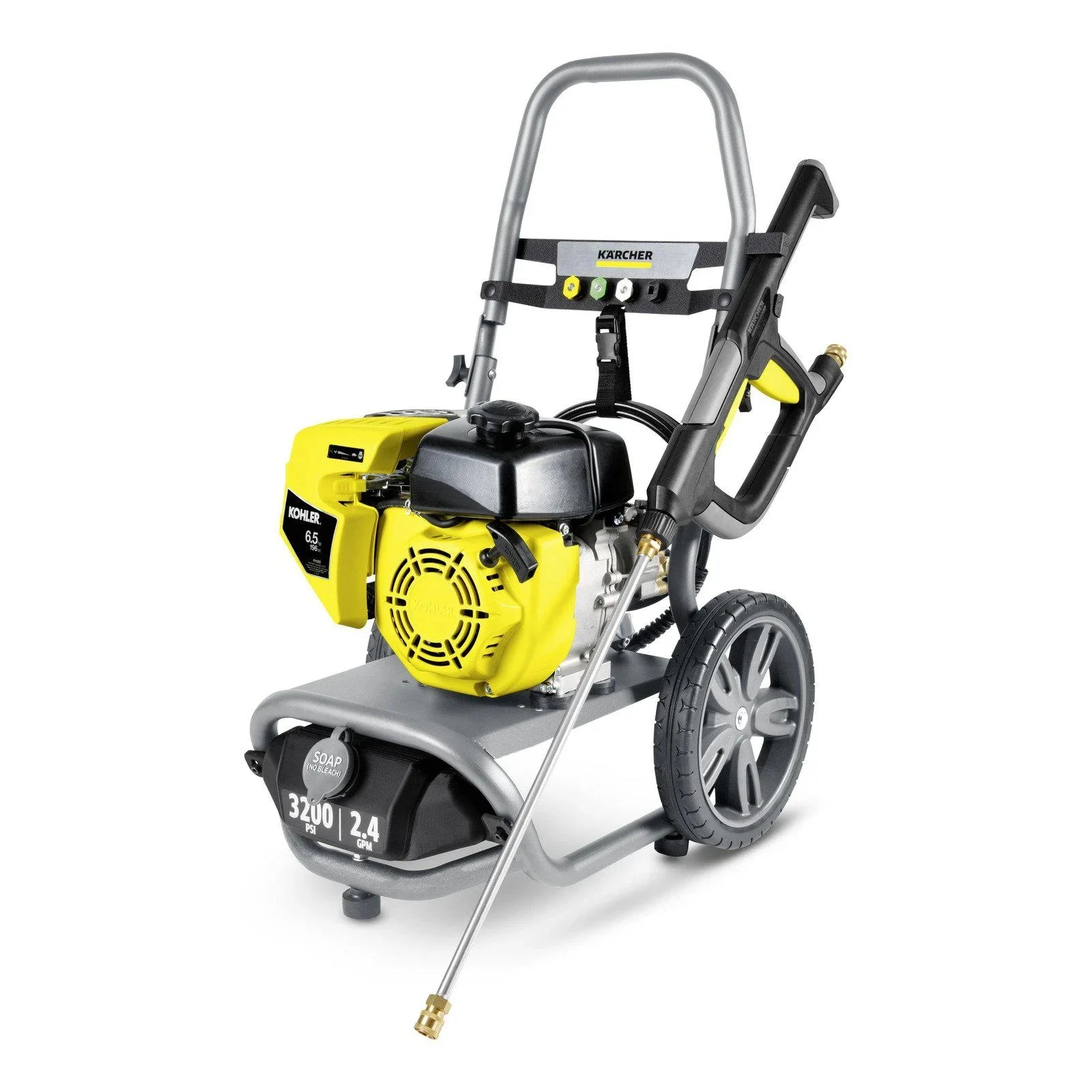 K'a'rcher G3200xk 3200 Psi @ 2.4 Gpm Direct Drive Axial Kohler® Rh265 Cold Water Gas Pressure Washer