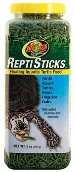 Zoo Med Reptisticks Floating Aquatic Turtle Dry Food 8 Oz