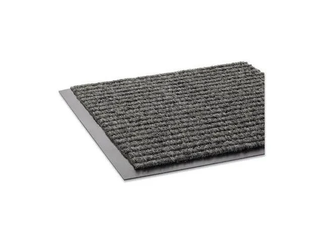 Crown Needle Rib Wipe & Scrape Mat Polypropylene 36 X 60 Gray Nr0035gy