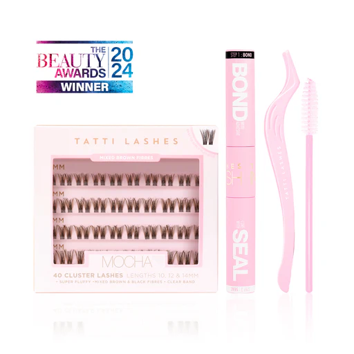 Invisi-lash Kit - Brown Edition - Chocolate Wispy Volume/black