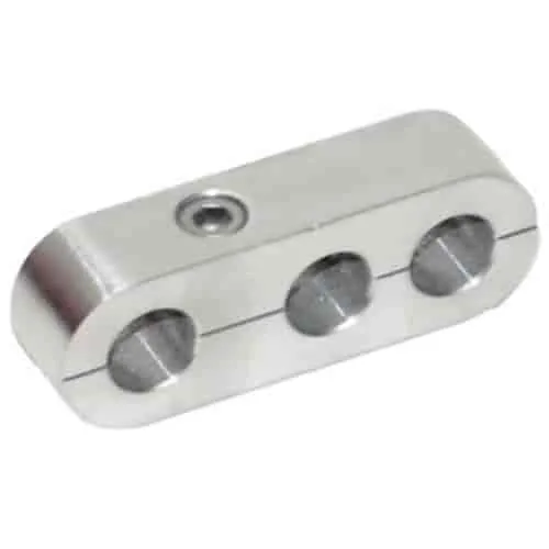 Dui Billet Aluminum Wire Looms 3 Hole Wire Loom