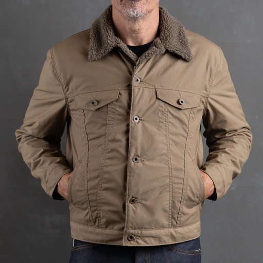 Pre Order: Ironside Wax Sherpa Fleece Jacket - Coyote Tan - Xx Large