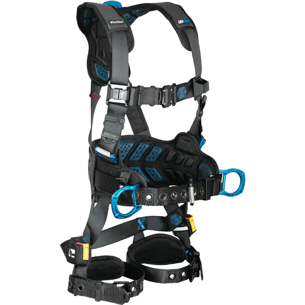 Ft-one Full Body 3d Belted Harness, Quick Connect Chest & Tongue Buckle Legs, Xs - Pkg Qty 2