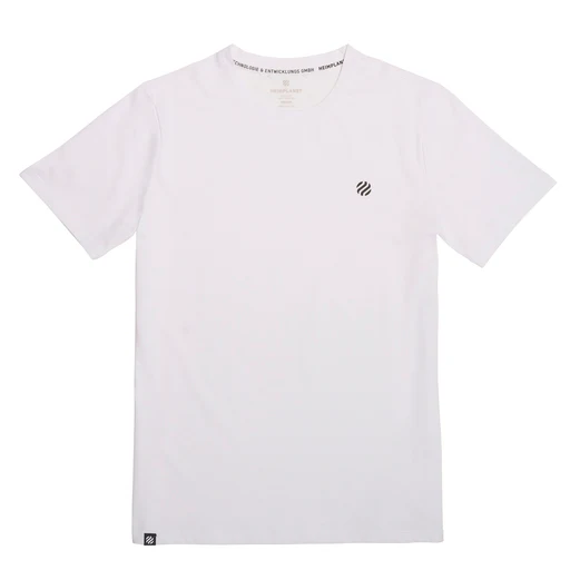 Coolever T-shirt Reflective Logo Ball, Weiss