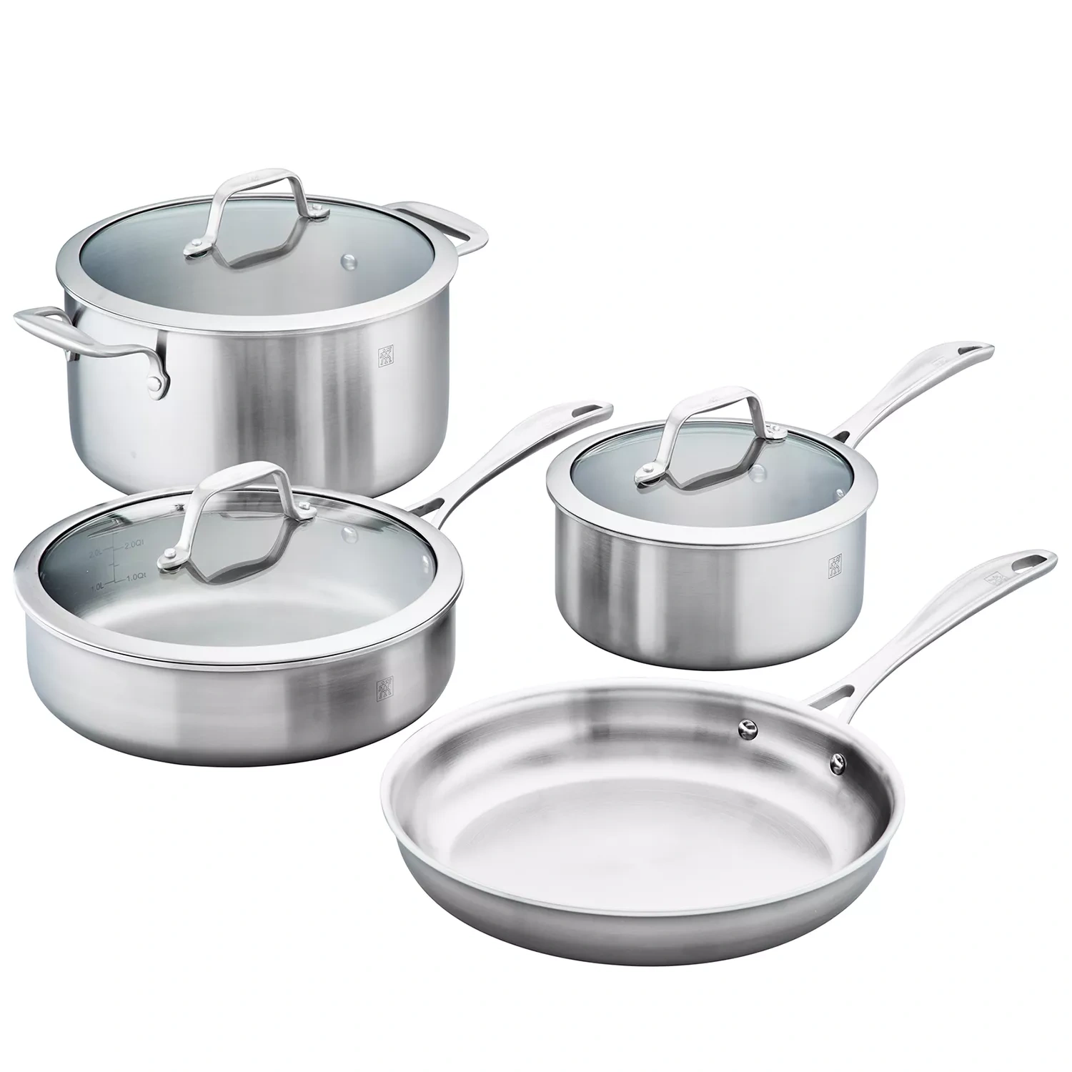 Zwilling Spirit Stainless Steel 7-piece Cookware Set