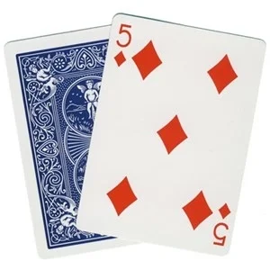 Forcing Deck - Bicycle Red/9 Of Spades
